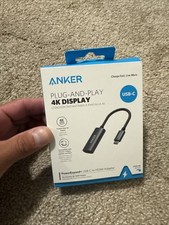 Anker USB-C Port Plug And Play 4k Display For Phones Tablets Laptops picture