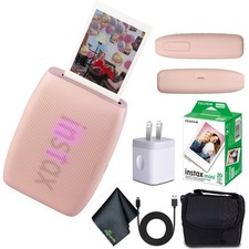 Fujifilm Instax Mini Link 3 Smartphone Printer, Rose Pink, w/ 20 Film picture