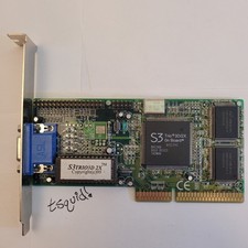 S3 Trio 3D/2X 4MB AGP Video Graphics Card VGA 86C368 Retro Gaming GPU 2000 Vtg picture