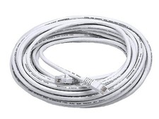 Monoprice 50FT 24AWG Cat6 550MHz UTP Ethernet Bare Copper 50 Feet, White picture