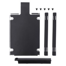 Metal Hard Drive Base Black Reusable Hdd Mounting Bracket for Laptop picture