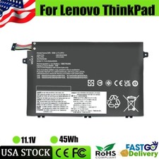 L17L3P51 BATTERY FOR LENOVO THINKPAD E480 E485 E495 E580 E585 E490 E590 45WH US picture
