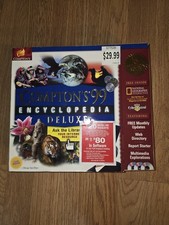 Compton's 99 Encyclopedia Deluxe CD-ROM English Educational Reference Software picture