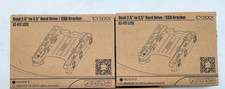 Lot of 2 Icy Dock Dual 2.5 To 3.5 Hard Drive / SSD Bracket Ez-Fit Lite MB290SP-B picture