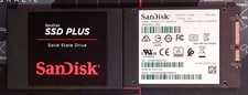 SanDisk Plus 120GB SATA III SSD | Secure Erased | SMART Health Check Passed picture