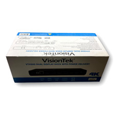 VisionTek VT4500 Dual Display 4K USB 3.0 and USB-C Docking Station with Power picture
