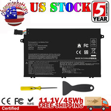 L17L3P51 Battery For Lenovo ThinkPad E480 E485 E495 E580 E585 E490 E590 45Wh picture