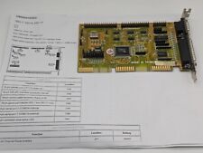 Combat SIO-11a SIO-11 Multi-IO ISA Expansion Card IDE FLOPPY - TESTED picture