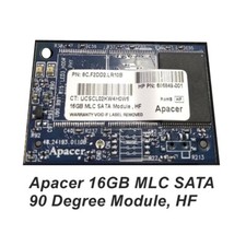 Apacer 16GB MLC SATA 90-Degree Module  for HP T5740e  8C.F2DD2.LR10B  686849-001 picture