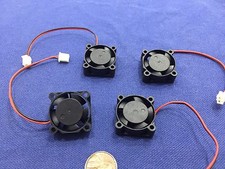 4 Pieces BXR 25mm x 25 x 10 Brushless Cooling Fan small micro Flow CFM 12V c11 picture