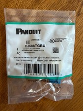 Panduit Mini Com Jack  CAT6 -Blue-(50 Jacks) USA SHIPPING-NOT CHINESE FAKE picture
