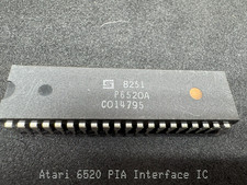 (1PC) Rockwell 6520 PIA Chip - Atari - Genuine IC from US Seller picture
