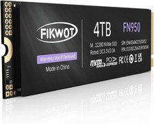 Fikwot FN950 4TB NVMe SSD PCIe Gen4x4 M.2 2280,Read Up to 5000MB/s, Configure SL picture