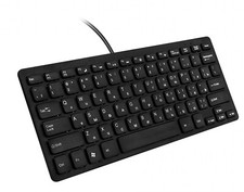 Russian/English Language 78 Keys Slim Lightweight Portable Wired USB Keyboard picture