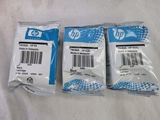 Lot of 3 HP 63 Black, Black XL & Tri-Color XL Ink Cartridges exp 2022 picture
