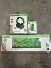 Razer Minecraft Edition Bundle Gaming Keyboard, Mouse And  Headset picture
