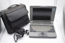 Vintage Samsung Sens 800 Laptop Computer w Charger, Case for Parts/Repair picture