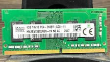 SK Hynix 4GB DDR4 2666MHz PC4-21300 SODIMM Laptop RAM HMA851S6DJR6N-VK picture