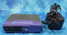 Linksys  EtherFast 10/100 5-Port Ethernet Workgroup Hub - EFAH05W w/AC Adapter picture