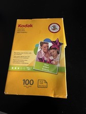 Kodak Glossy Photo Paper 4x6” 100 Sheets – 180 g/m² 48 lb – New Open Box picture