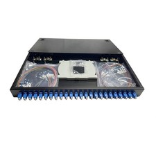 TXWTXPJ-24-Port LC Duplex Singlemode Fiber Optic Enclosure, 48-Core Rack...  picture
