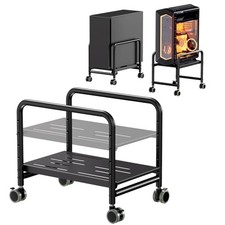 PUTORSEN Computer Tower Stand Under Desk for Most Mid-Tower, Black picture