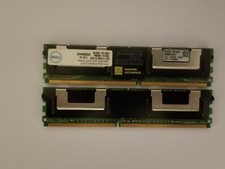2GB (1GBx2) SNP9F030CK2/2G DELL 2GB PC2-5300 667 MHz DDR2 MEMORY KIT FB-Dimm picture