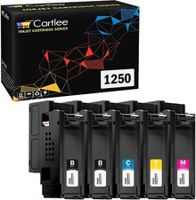 Cartlee High Yield Laser Toner Cartridges D-1250 5 Pack picture