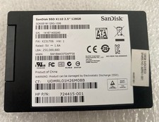 SanDisk X110 128GB 2.5 SATA SSD SD6SB1M-128G-1006 HP 724415-001 picture