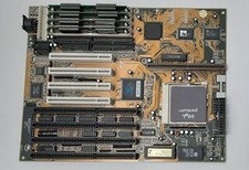 SOYO SY-5TF2 Socket 7 ISA Retro Motherboard + Intel Pentium 133MHz + 32MB RAM picture