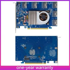 PEX88096 PLX88096 Expansion Card PCIe 4.0 x16 TO 6*SFF-8654 SlimSAS 12*NVMe U.2 picture