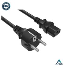 6ft European Schuko Power Cord CEE 7/7 to IEC320 C13 10A 250V Type F Plug For picture