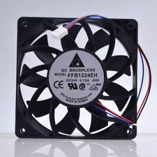 Delta FFB1224EH 12025 DC24V 0.76A 12CM 3-Pin Inverter Cooling Fan picture