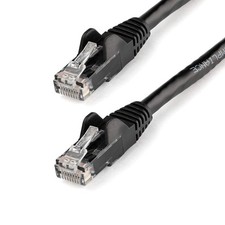 StarTech 20ft CAT6 Ethernet Cable - Black CAT 6 Gigabit 20 ft, picture
