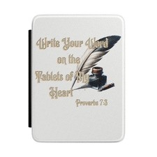 Write Your Word on the Tablets of My Heart Kindle Case | Proverbs 2:3 picture