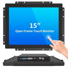 LMENGER 15 IN Open Frame Touch Screen Monitor, TFT LCD display, 10-point touch picture
