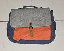 WB Warner Bros. Laptop Canvas and Felt Messenger Bag. New without Tag picture