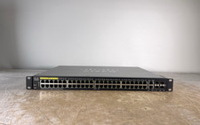 CISCO SG350-52P 52-PORT GIGABIT POE MANAGED SWITCH picture
