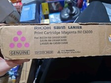 Ricoh Savin Lanier 842281 Magenta Toner IM C6000 Genuine New OEM Sealed Boxed picture