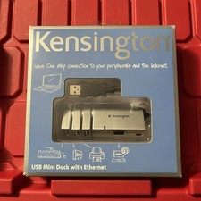 Kensington 3x USB USB-A Mini Dock With Ethernet Model M01056 Brand NEW picture