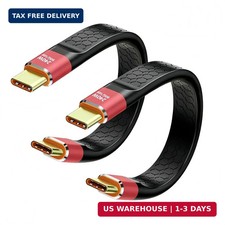 2Pack USB 4.0 USB C Short Cable (80Gbps/8K/240W/5inch), Short Usbc to Usbc Cable picture