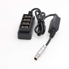Fischer 3 Pin RS of ARRI Alexa 12V Regulated Power Out to 4 Female D-tap Spli... picture