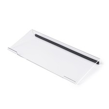 Clear Acrylic Keyboard Holder for Ergonomic Typing - 11.8 x 5.1 x 1.3 inches picture