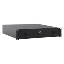Royal U Locking Rack Drawer Black Steel Slide Ball Bearings Secure Storage picture