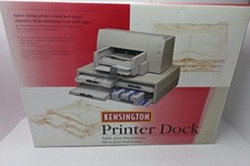 Vintage Kensington Printer Dock Space Saving Printer Stand and Supply Organizer picture
