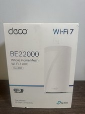 TP Link Deco BE85 WiFi 7 BE22000 Whole Home Mesh Unit OPEN BOX picture