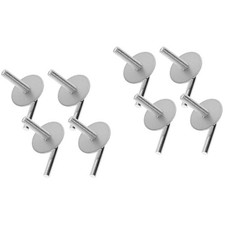 8Pcs Fan Stand Bolt Kit Durable Iron Silver Fan Base Assembly Screws picture