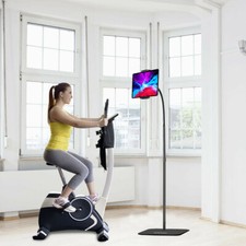 Aluminum Mount Adjust Gooseneck Floor Stand Holder For iPad Pro Air Samsung Tab picture