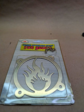 2-Pack Vastech FG-FIRE-80S 80mm Stainless Steel Flame Fan Guards  + BONUS ITEM picture