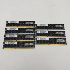 LOT OF 7 NANYA 8GB 2Rx4 PC3L-10600R-9-10-J1 Server RAM picture